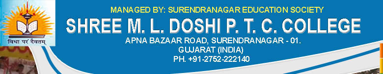 Shree M. L. Doshi PTC College, Surendranagar (Gujarat)